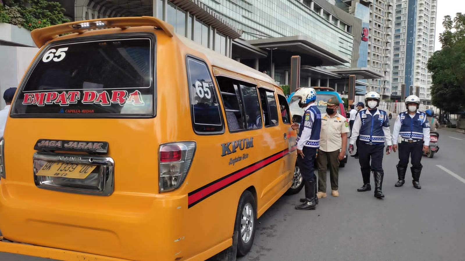 4 Supir Angkutan Umum Positif Narkoba Saat Terjaring Razia