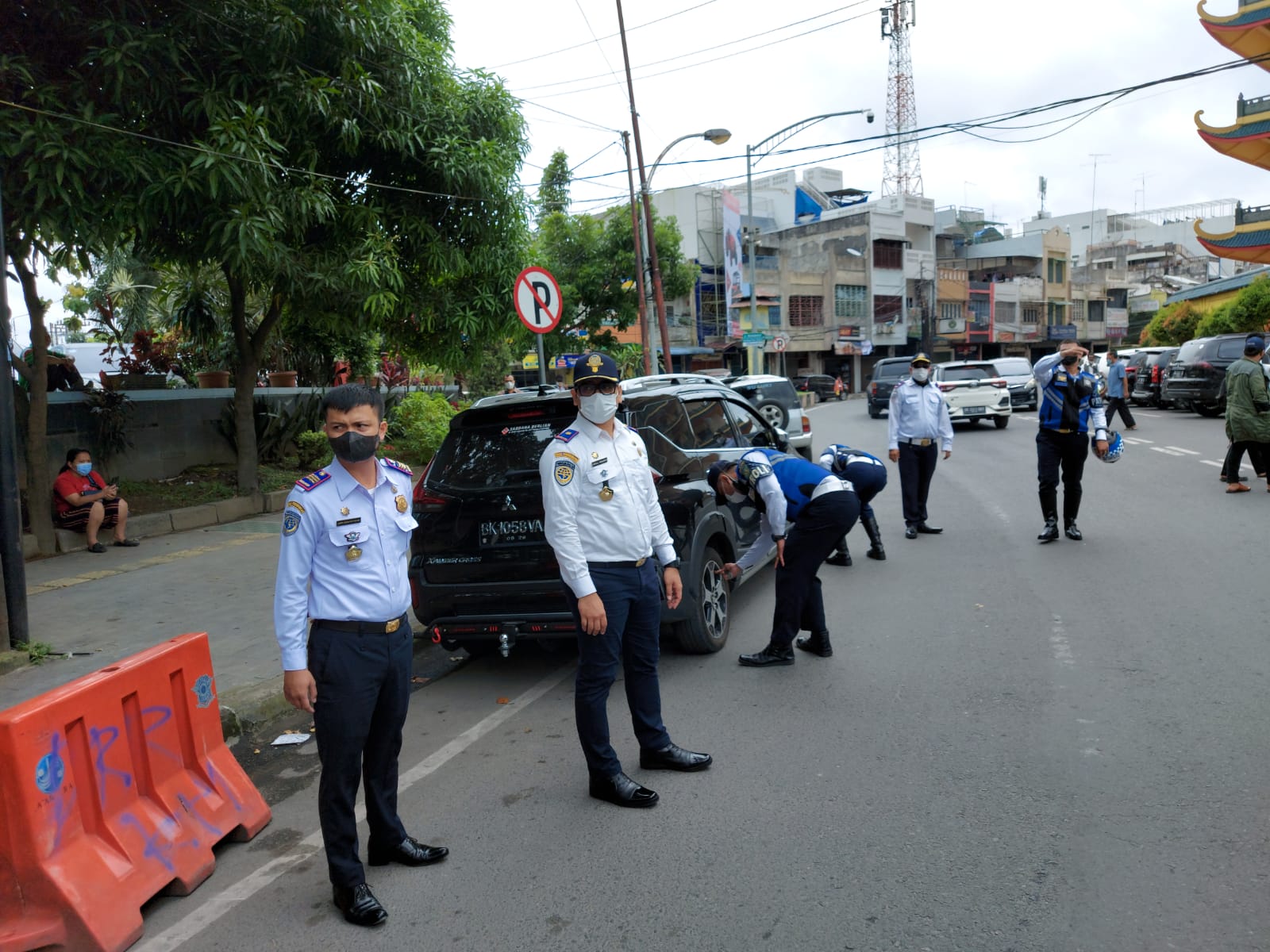 Penertiban lahan parkir